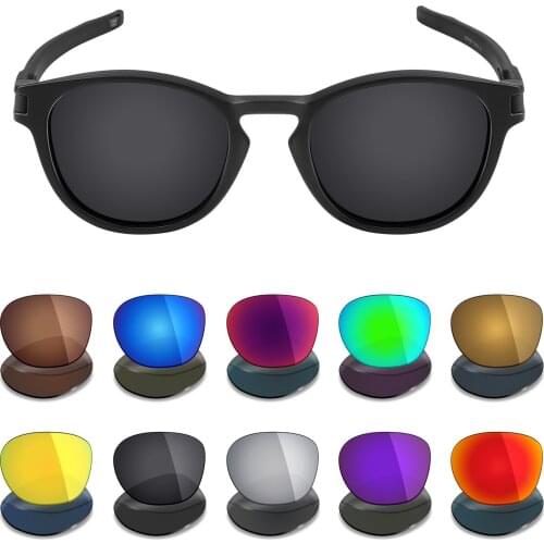 Mryok Polarized Replacement Lens for Oakley Latch Asian Fit Sunglasses (Lenses Only) - Options