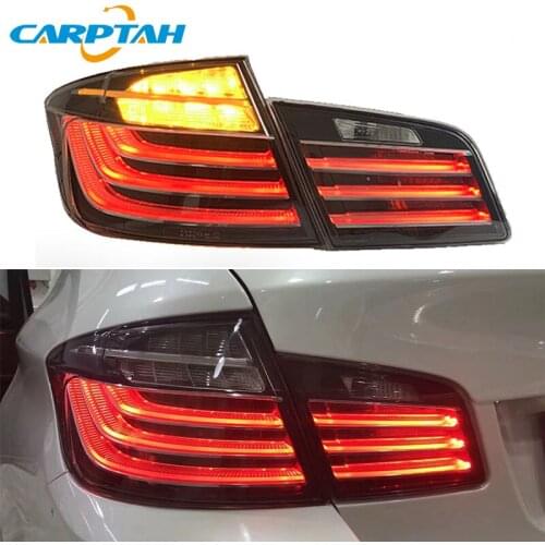 LED Car Taillight Tail Lights For BMW F10 F18 520i 530i 2009 2010 - 2018 Rear Fog Lamp Turn Signal Halogen Reverse Brake Light