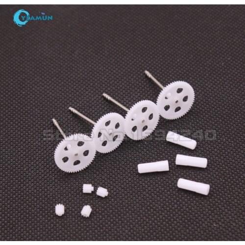 Syma X5 X5C X5SC X5SW main gear fixed part and motor gears RC drone Quadcopter gears set Spare Parts