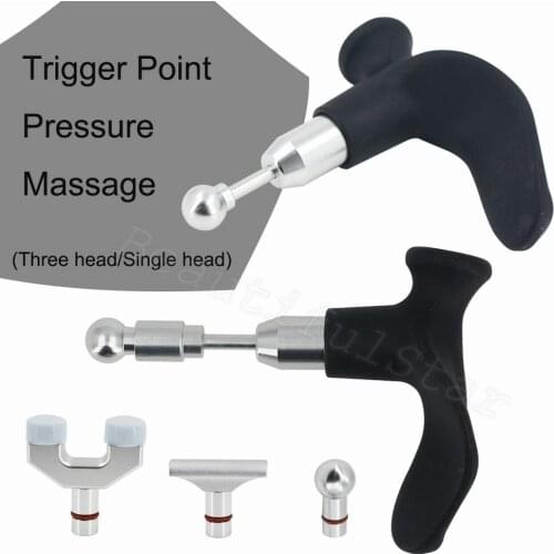 Trigger Point Massage Tool Manual Massager Full Body Deep Tissue Pain Relief Neck Back Therapy Muscle Relaxation Health Care NEW