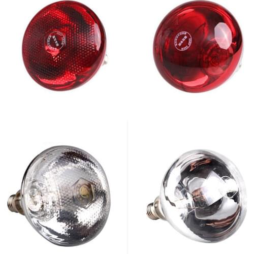 Thickened Heating Lamp Breeding Bulb High Quality E27 100W/150W/200W/250W LED Light Pet Brooder Hatch Chicken Pig Heater Bulbs