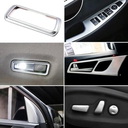 For Hyundai Tucson 2015-2020 Inner Door Handle Reading Headlight Seat Adjustment Window Lift Switch Button Triangle Pillar Trim