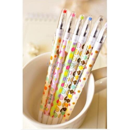 1PC Colorful Cute cartoon gel pen cute gel pen Stationery Excellent quality (tt-1184)