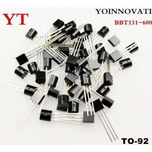 50pcs/lot BT131-600 BT131 TO-92 600V 1A IC Best quality