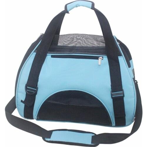 Pet dogs Cat Shoulder bag Travel Cat Dog carrying Bag Pet Carrier Bag Soft Small Breathable Small Pet Handbag cat backpack WF