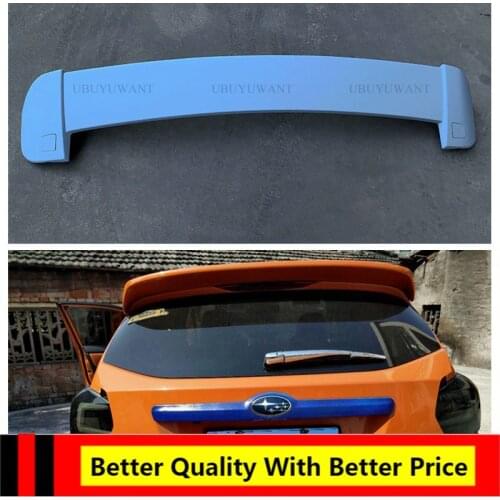 For Subaru XV 2011 2012 2013 2014 2015 2016 2017 2018 Rear Spoiler FRP Material Primer Color Spoiler Car Tail Wing Decoration