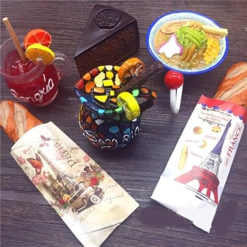 Europe Travel Souvenir Spain Cake Simulation Food Refrigerator Magnetic Sticker Ramen Noodles Resin Fridge Magnet Home Decor