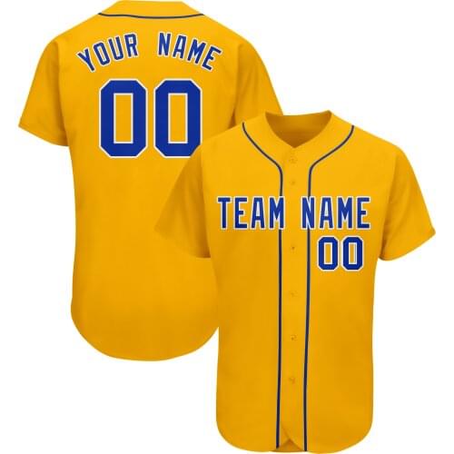 Customized Baseball Jersey DIY Full Botton Embroidered Team Name/Number Sportsclothes for Boy/Girl/Adults Hip Hop Streetshirts