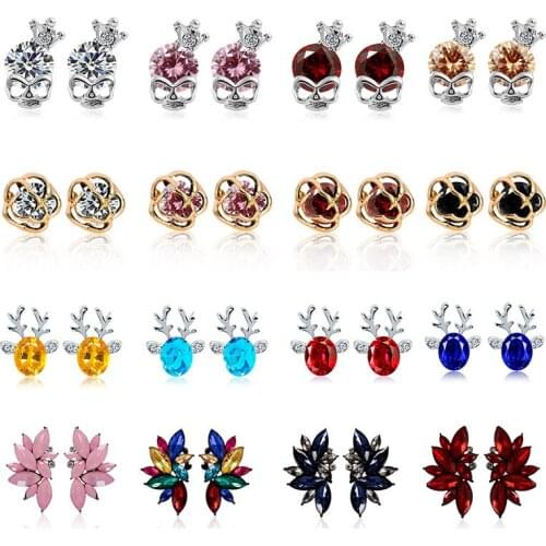 H:HYDE Earrings With Stones