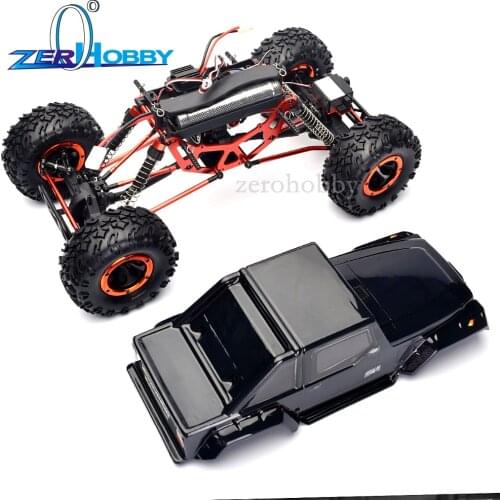 HSP RACING HOBBY CAR 1/10 SCALE ELECTRIC 4WD OFF ROAD ROCK CRAWLER TRUCK TWO WHEELS STEERING MODEL 94180 T2