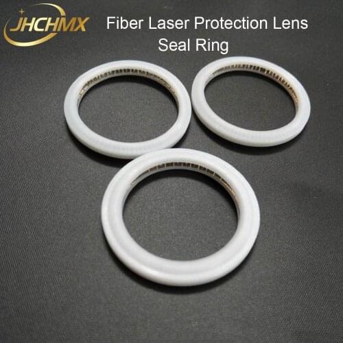 JHCHMX Fiber Laser Protective Windows Seal Ring O-Ring Raytools Precitec WSX Laser Protection Lens 27.9*4.1 30*5 37*7mm Used