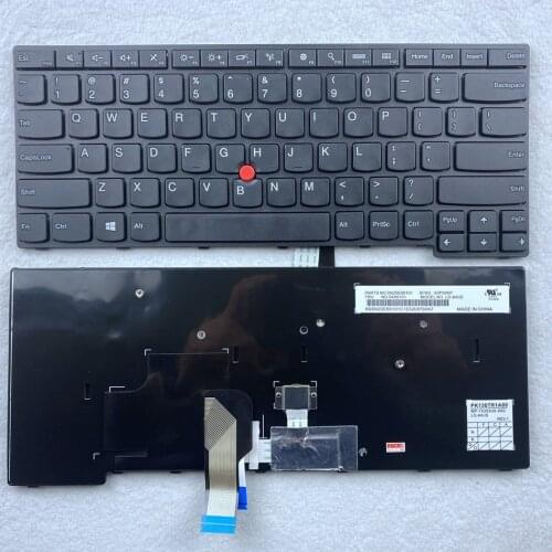 OEM US Laptop Keyboard For Lenovo LENOVO E450 E455 E450C W450 E460 E465 FRU 04X6101 US Layout