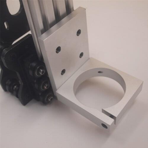 Aluminum alloy 2.8inch CNC ROUTER SPINDLE MOUNT 2060 v-slot FOR COLT PALM ROUTER 71MM on OX CNC router parts