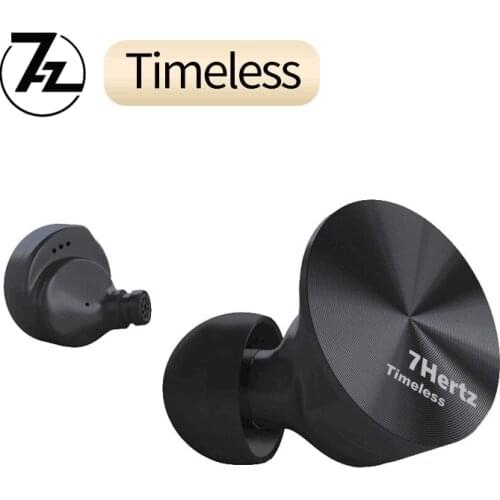 7HZ Timeless IEMs 14.2mm Planar HiFi Music Monitor In-ear Earphones CNC Aluminum Shell Earbuds with Detachable MMCX Cable