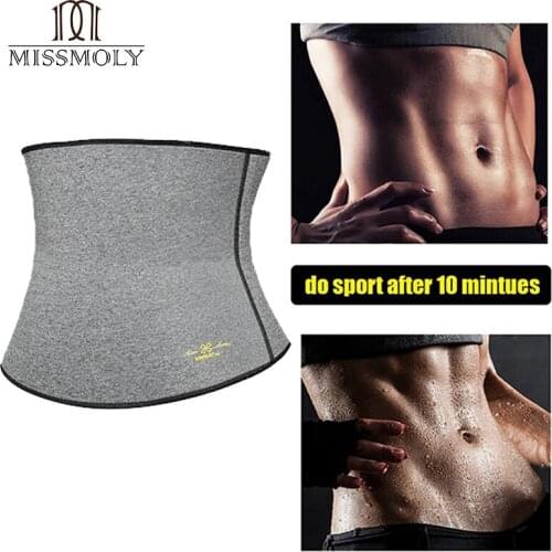Neoprene Waist Trainer Sauna Modeling Belt Tummy Control Body shaper Slimming shapewaer Reductive Strip Cincher Corset