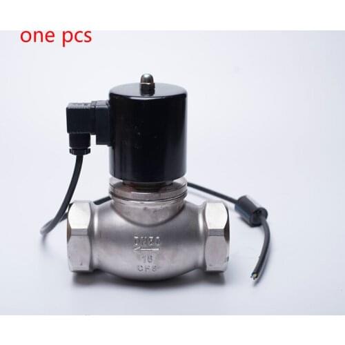Normally Closed 304 Steam Stainless Steel Solenoid Valve Explosion-proof solenoid valves DN15-DN50 AC220V DC24V high temperature