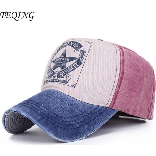 TEQING New Fashion Casual Baseball Hat Men and Women Street Hip-Hop Hat 2017 Five Stars Printing Four Seasons Baseball Cap Y-38