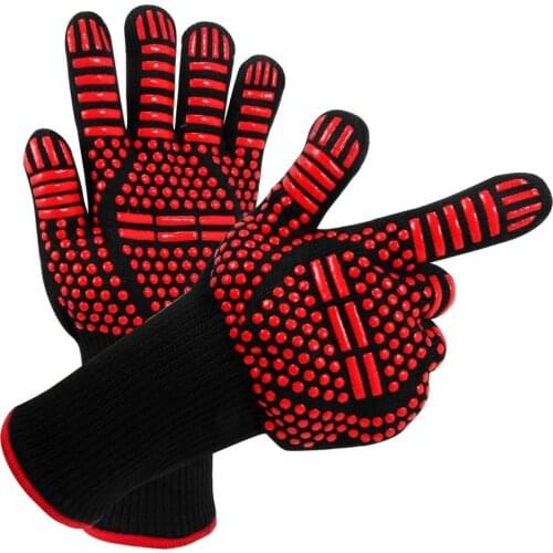 BBQ Gloves High temperature resistance oven mitts Extreme Heat Resistant Sivowave Kitchen Gloves