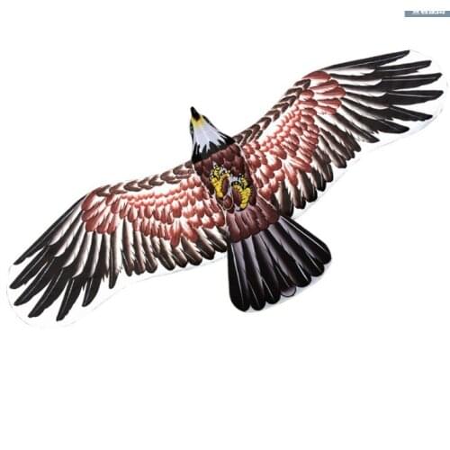 Authentic Hezhu DuPont Paper Plate Eagle Kite Pure Hand-painted Picture Medium High and Low Plate Flying in a Breeze