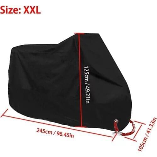 S-4XL Motorcycle Cover Bike All Season Waterproof Dustproof UV Protective Outdoor Indoor Moto Scooter Motorbike Rain Cover Gift