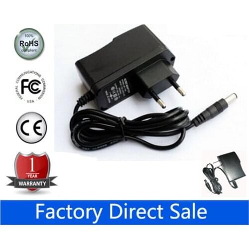 10V 500mA 0.5A 5.5*2.1mm Universal AC DC Power Supply Adapter Wall Charger Free Shipping