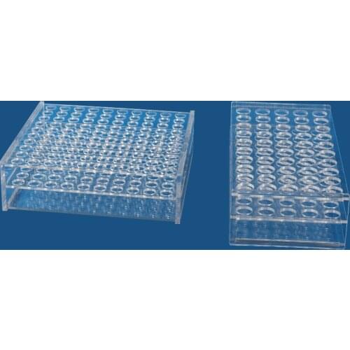 High Quality PMMA 2ml 5ml 10ml Blood collection test tube rack Laboratory equipment free shipping