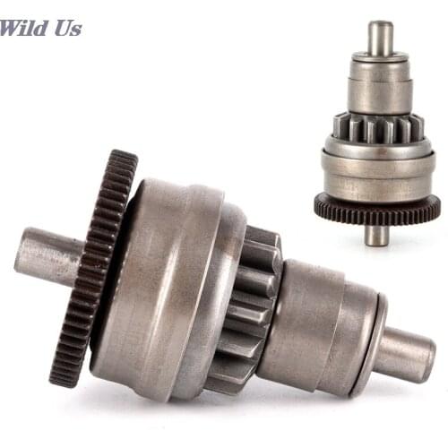 1Pcs Starter Motor Clutch Gear Assembly For GY6 50/80cc 139QMB Scooter Mopeds ATV