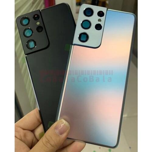 10Pcs Back Battery Cover For Samsung Galaxy S7 Edge S8 S9 S10 S20 S21 Note8 Note9 Note10 Plus Note20 Ultra Back Rear Glass Case