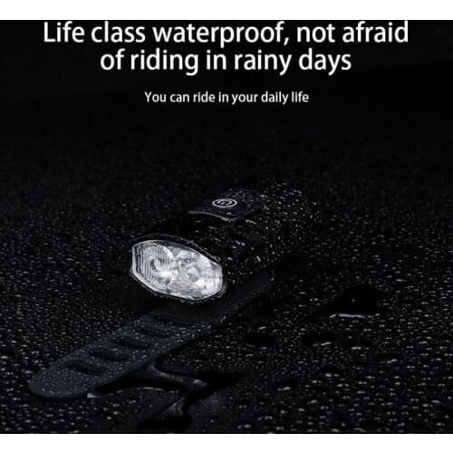 2*T6 Bicycle Headlights USB Charging Intelligent Display Riding Lamp Outdoor Waterproof Bicycle Lamp Tail Light Riding Equipment