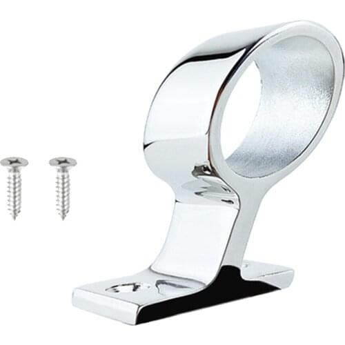 25mm/1" Stainless Steel Marine Hand Rail Fitting Middle Stanchion Boat Yatcht