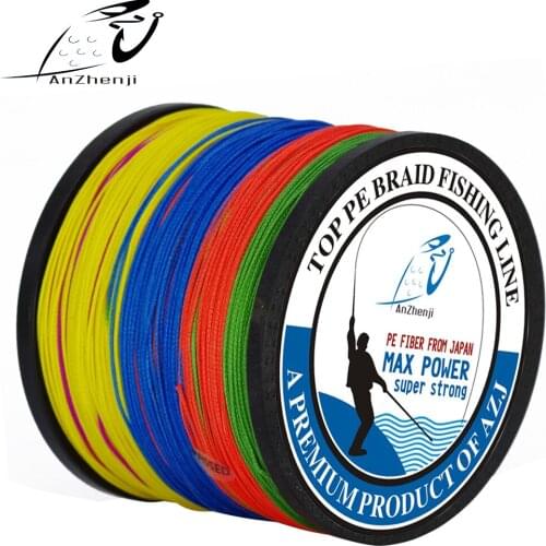 4 Strand Strong Japan Multifilament Thread 4 Braid 300M 500M 1000M PE Braided Fishing Line for Carp Fishing 10LB-80LB peche