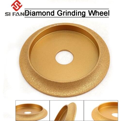 100mm Diamond Grinding Wheel 45 degrees 4 inch Electroplated Grinder for hard alloy tungsten steel milling cutters etc
