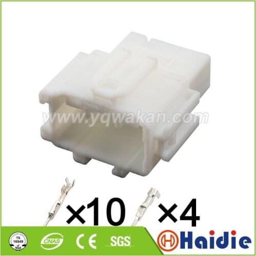 Free shipping 2sets 14pin auto car houing plug electric plastic wiring harness connector