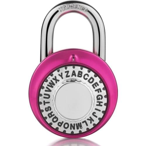 Letter password fixed password rotary turntable password lock keypad door lock