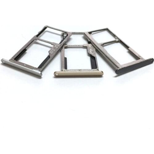 Sim Tray Holder For Lenovo K6 Note SIM Card Tray Slot Holder Adapter Socket Repair Parts