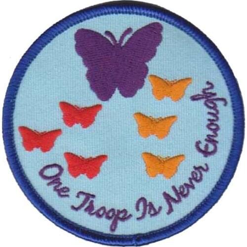 HOT SALL! embroidery The butterfly Patches, sew on patch Made of twill,100% Quality DKP-Cl141224-11
