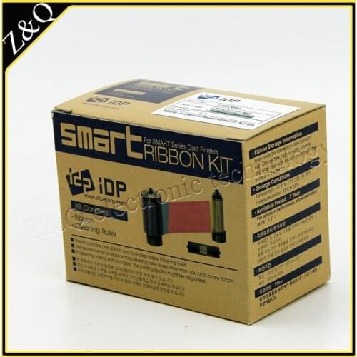 IDP Smart 650681 SIADC-P-MS silver ribbon work on smart id pvc card printers 50s,50d