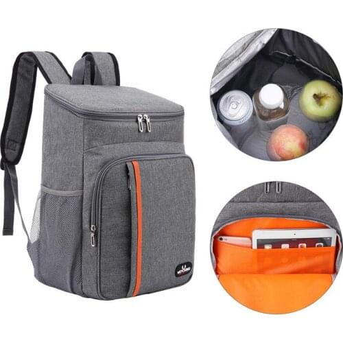 Picnic Basket Cooler Box Camping Storage Thermal Insulated Outdoor Nature Hike Lunch Food Wwork Bag Backpack For Beach Camping