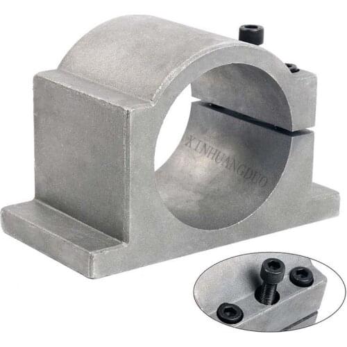 80MM DIAMETER CAST ALUMINIUM BRACKET FOR CNC ENGRAVING MILLING MACHINE SPINDLE