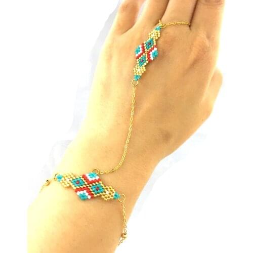 Pafuli El Yapımı Miyuki Şahmeran Turkuaz