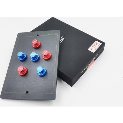 Fixture with 6pcs Magnetic Pins Universal PCB Board Holder Circuit Soldering Platform Clamp Groove