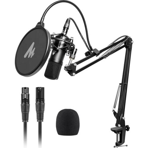Professional Recording Dynamic Condenser XLR-XLR Pro Microphone with Phantom power