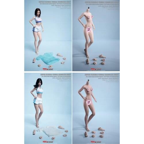 TBLeague S44/S44A/S45/S45A 1/6 Scale Female Super-Flexible seamless body