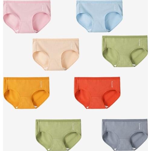ATOXY Women Cotton Panties Comfort Sexy Breathable Female Underwear 10Pcs Set Seamless Low Waist Lingeries Cute Girls Briefs