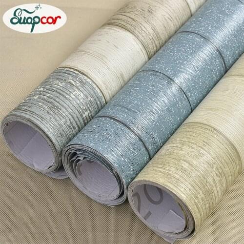 Waterproof pvc wood stickers boeing film mediterranean self adhesive wallpaper kitchen wardrobe cabinet old furniture renovation