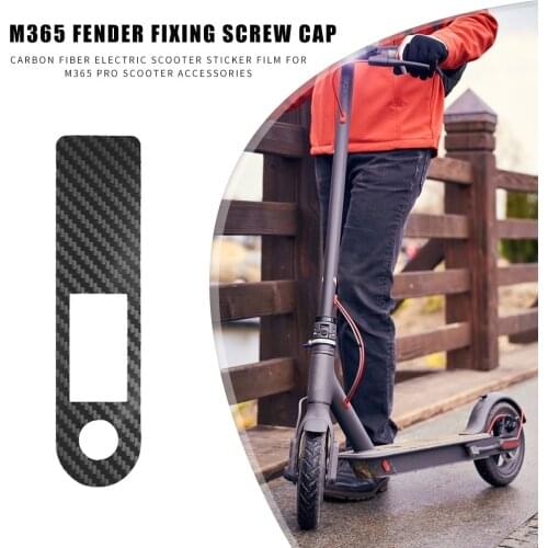 Protective Film for Xiaomi M365 Pro Scooter Accessories Scooter Central Carbon Fiber PVC Sticker M365 Electric Scooter Accessory
