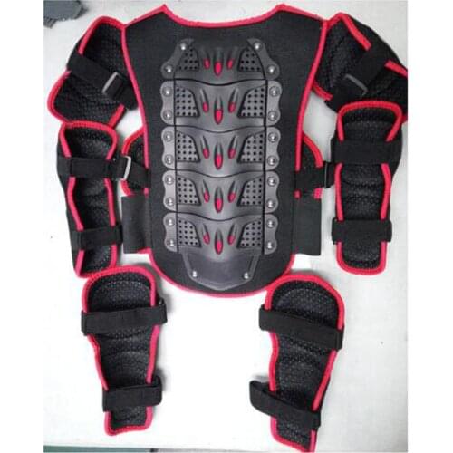 For Youth Cycling Full Body Armor Motocross MX BMX DH Protect Vest Guard Baby Knee Elbow armor