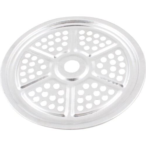Its hot! Kitchenware 7.5" Diameter Silver Tone AlumInum Round Steamer Rack