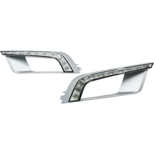 2Pcs for 2016 Ford Ranger with Yellow Light, Dual-Color LED Daytime Running Lights