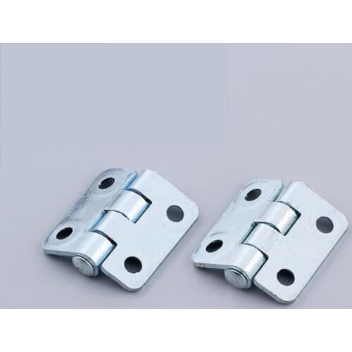 35*37mm Znic plated steel door hinge electrical Distribution switch box folding hinge cupboard